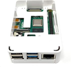 img 3 attached to Корпус Raspberry Pi 4 B (Model B) - iPhoenix Edition (Белый)