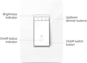 img 3 attached to 🔌 Kasa Smart Dimmer Switch HS220: Single Pole, Neutral Wire Needed, Wi-Fi, Works with Alexa & Google Home, UL Certified - No Hub Required