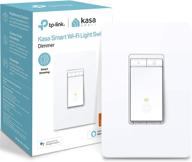 🔌 kasa smart dimmer switch hs220: single pole, neutral wire needed, wi-fi, works with alexa & google home, ul certified - no hub required логотип