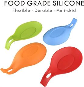 img 3 attached to 🌈 INeibo Colorful Flexible Silicone Almond Shaped