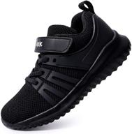 👟 ultimate kids running shoes: akk boys girls tennis sneakers - lightweight & breathable logo