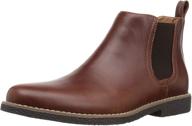 👞 ultimate comfort and style: deer stags memory comfort chelsea boys' shoes логотип