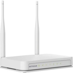 img 2 attached to 📶 Enhanced N300 Wi-Fi Router with High Power 5dBi External Antennas (WNR2020v2) for Superior Performance in Internet Connectivity