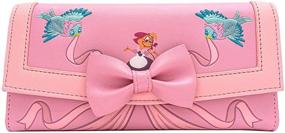 img 4 attached to 👗 Loungefly Disney Cinderella 70th Anniversary Dress Flap Wallet - A Magical Accessory