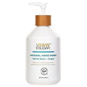 img 3 attached to 🌿 Raw Sugar Vanilla Bean Sugar Hand Wash - Naturally Cleansing 16.9oz