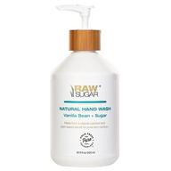 🌿 raw sugar vanilla bean sugar hand wash - naturally cleansing 16.9oz logo