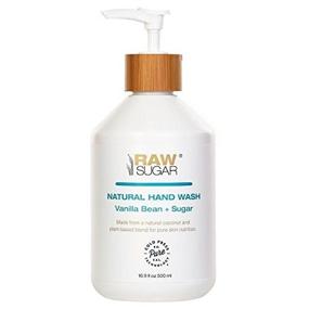 img 4 attached to 🌿 Raw Sugar Vanilla Bean Sugar Hand Wash - Naturally Cleansing 16.9oz