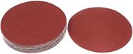 🔪 rannb 7-inch 40 grit hook and loop sanding discs - pack of 20 logo