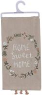primitives by kathy cathy heck studios embroidered dish towel: embrace home sweet home vibes! логотип