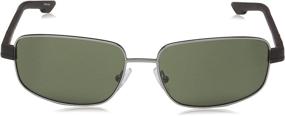 img 3 attached to Columbia Cliff Rectangular Sunglasses Gunmetal