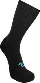 img 2 attached to Mens Bamboo Crew Socks Compression Sports & Fitness