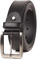 tall and stylish: anywalk men's belts in sleek black логотип