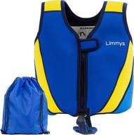 🏊 limmys premium neoprene swim vest for children: the ultimate buoyancy swim aid with drawstring bag логотип