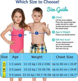 img 2 attached to 🏊 Limmys Premium Neoprene Swim Vest for Children: The Ultimate Buoyancy Swim Aid with Drawstring Bag