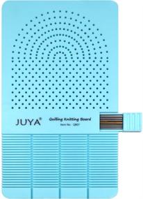 img 4 attached to JUYA Quilling Knitting Board: Versatile 🧵 2-in-1 Tool with Convenient Stick Storage (Blue)