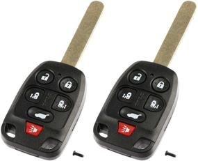 img 2 attached to Case Shell Key Fob Keyless Entry Remote Fits Honda Odyssey 2011 2012 2013 (N5F-A04TAA) Accessories & Supplies