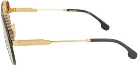 img 2 attached to Gold 🕶️ Carrera Glory Aviator Sunglasses
