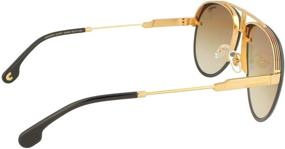 img 1 attached to Gold 🕶️ Carrera Glory Aviator Sunglasses