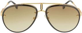 img 4 attached to Gold 🕶️ Carrera Glory Aviator Sunglasses