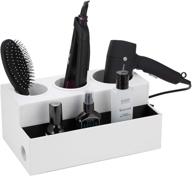 💇 maximize bathroom organization with the jackcube design hair dryer holder and organizer tray - white, mk154d logo