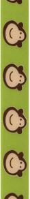 img 1 attached to 🐒 Berwick Offray 754090: Monkey Green Satin Ribbon, 7/8" Width, 3 Yards – High-Quality Single-Face Ribbon