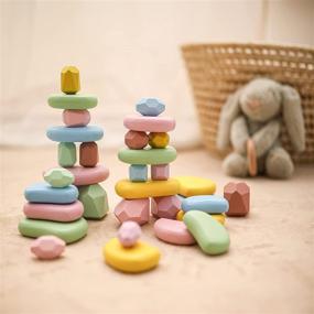 img 2 attached to Stacking Balancing Educational Preschool Montessori