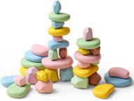 stacking balancing educational preschool montessori logo