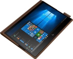 img 1 attached to 🖥️ Renewed HP Spectre Folio 13-ak0013dx: Intel Core i7, 8GB RAM, 256GB SSD – Cognac Brown/Dark Ash Silver