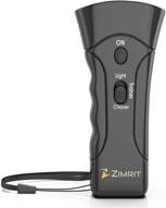 🐶 zimrit anti barking device: ultrasonic dog stopper & bark control - multi function training pet handheld - indoor & outdoor use - no bark silencer logo