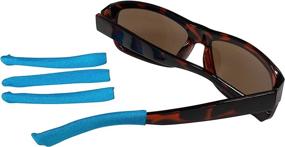 img 1 attached to 🌈 Vibrant Eyeglass Temple Tip Sleeves: A Splash of Color for Eyewear - TWO PACK