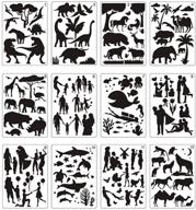 🎨 reusable stencils for painting with various patterns - perfect for educational use logo