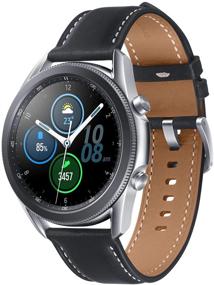 img 2 attached to 🕒 Обновленный Samsung Galaxy Watch 3 (45 мм, мистическое серебро)