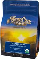 ☕ deliciously smooth and organic medium roast: discover mt. whitney coffee roasters' peru whole bean coffee (12oz) logo