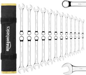 img 4 attached to Amazon Basics Combination Wrench Set - 24-Piece Metric and SAE: Versatile & Essential Toolkit