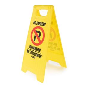 img 3 attached to 🚧 Enhanced Visibility: 3-Pack of Double-Sided High-Visibility Parking Signs