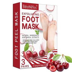 img 4 attached to Foot Pack， Cracked Heels Calluses Foot, Hand & Nail Care