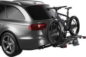 img 4 attached to 🚴 Thule EasyFold XT 2 Hitch Bike Rack: Effortless Bike Transportation Made Simple