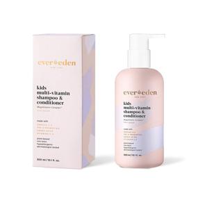 img 3 attached to 🍑 Evereden Kids 2 in 1 Shampoo and Conditioner: Cool Peach, 10.1 fl oz. All-Natural, Non-toxic, Organic Skin Care for Kids