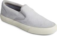 sperry striper plushwave sneaker cornstalk men's shoes: unmatched comfort and style for every step logo