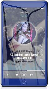 img 4 attached to 🎧 Timoom M7 MP3 Player: Bluetooth 5.0, Full Touch 4.0" Screen, 16GB HiFi Lossless Sound with Speaker, FM Radio, Recorder - Supports TF up to 128GB