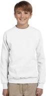 hanes comfortblend ecosmart crewneck sweatshirt_light logo