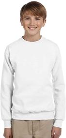 img 4 attached to Hanes ComfortBlend EcoSmart Crewneck Sweatshirt_Light