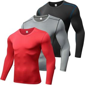 img 4 attached to Xtextile Compression Baselayer Sleeves X Large