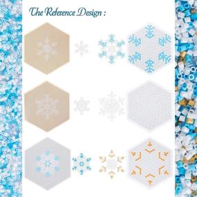 img 1 attached to ❄️ Snowflakes Beads Kit - DIY Snowflake Ornament for Christmas Party - Fun Game & Favor