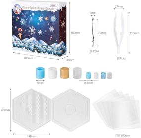 img 2 attached to ❄️ Snowflakes Beads Kit - DIY Snowflake Ornament for Christmas Party - Fun Game & Favor