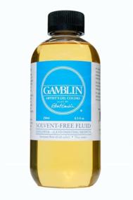 img 1 attached to 🌱 Gamblin Solvent-Free Fluid 8.5oz: Чистая, экологичная и эффективная!