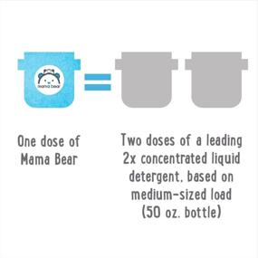 img 1 attached to 🐻 Mama Bear Gentle Baby Laundry Detergent, 95% Biobased, Bearly Blossom Scent - Buy 2 Packs of 40 Ounce for 53 Loads Each on Amazon