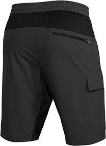 img 3 attached to 🚵 Hiauspor Mens Mountain Bike Shorts: Baggy, Lightweight, Loose Fit for MTB Biking without Padding