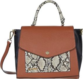 img 1 attached to Steve Madden Winston Top Handle Satchel Women's Handbags & Wallets and Satchels