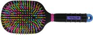 tail tamers rainbow paddle mane and tail brush for horses - 1000rb логотип